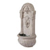 Jungle King Solar Wall Fountain. 77CM Beige