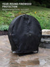 Aurora Arch Circle Firewood Holder With Rain Cover
