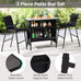 Glory 3pc Patio Bar Set