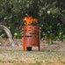 Nadir Firepit/Brazier Open Cut-Out Geometric Design. 43cm