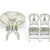 Desiree 3pc Folding French Inspired Bistro Set