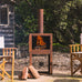 Xander Chiminea w/Wire Screen Door & Latch