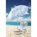 Sea Breeze 220cm Beach Umbrella w/ Bag.