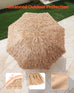 Mauna Loa Tiki Thatched Patio Umbrella 2.44 m