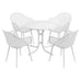 Rondelay 5pc Dining Set. White