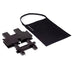 Expedia Black Bamboo 4 Wine-Holder Alfresco Table