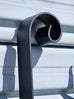 Rochelle Black Wrought Iron Gate 191cm H x 117.5cm W