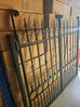 Rochelle Black Wrought Iron Gate 191cm H x 117.5cm W