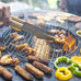 Alazar 80cm SteelPlancha Firepit & Grill