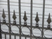 Rochelle Black Wrought Iron Gate 191cm H x 117.5cm W
