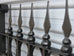 Rochelle Black Wrought Iron Gate 191cm H x 117.5cm W