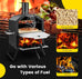 Enrico 2-Layer Portable Pizza Oven