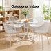 Rondelay 5pc Dining Set. White