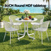 Rondelay 5pc Dining Set. White