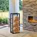Joya Firewood Storage Rack.  Rectangle 100cm Log Holder