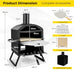 Enrico 2-Layer Portable Pizza Oven