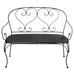 Audace Classical Garden Wrought Iron Bench