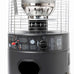 Porto Black Matte Outdoor Area Gas Heater