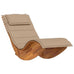 Esme Rocking Sun Lounger in Acacia Wood