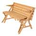 Sedona 2-in-1 Convertible Table and Bench
