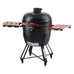 Lyra Stainless Steel Portable Charcoal Grill. Propane Gas. Cover and Cart.