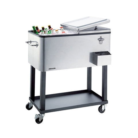 Alfresco Ice Drink Cooler Cart 80L  for Parties and Dinners