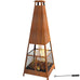 Cataldo Chiminea 165cm w/ Rain cover