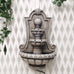 Oriana Outdoor Wall Hanging Water Feature - Fully Self Contained