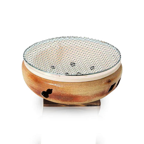 Traditional Japanese Clay Donabe Konro Grill -Made in Japan