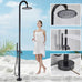 Mateo 10'' Stainless Steel Outdoor Pool Shower