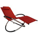 Eloisa Aluminium & Mesh Folding Rocking Lounger