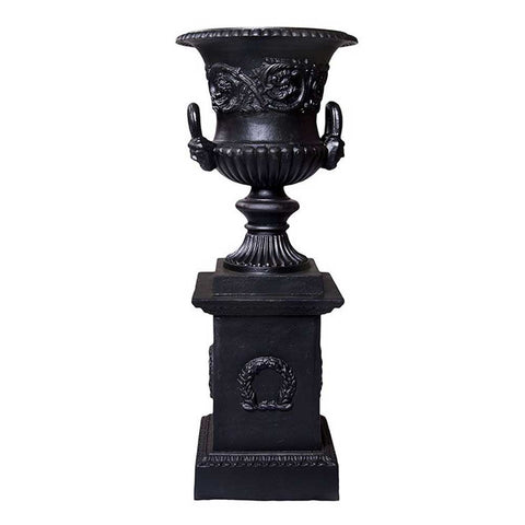 Tiago Classic Urn and Base -110, 140cm and 194cm. 3 Colours