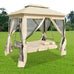 Cianna Luxury Outdoor Gazebo/Swing Chair/Sunbed -  4 Cols