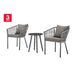 Montelongo 3 Piece Outdoor Table & Chair Set