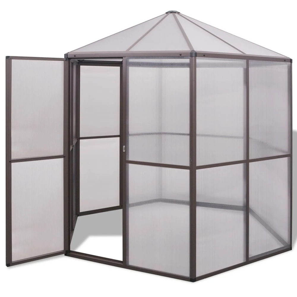 Spring Season Greenhouse - Aluminium 240x211x232 cm