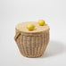 Kaiya Round Picnic Cooler Basket