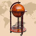Antique Globe Bar/Serving Trolley - 40cms Globe Diameter