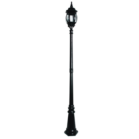Redorma Victorian-Style Lamp in Black