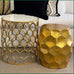Ghislaine Honeycomb-Style Side Table