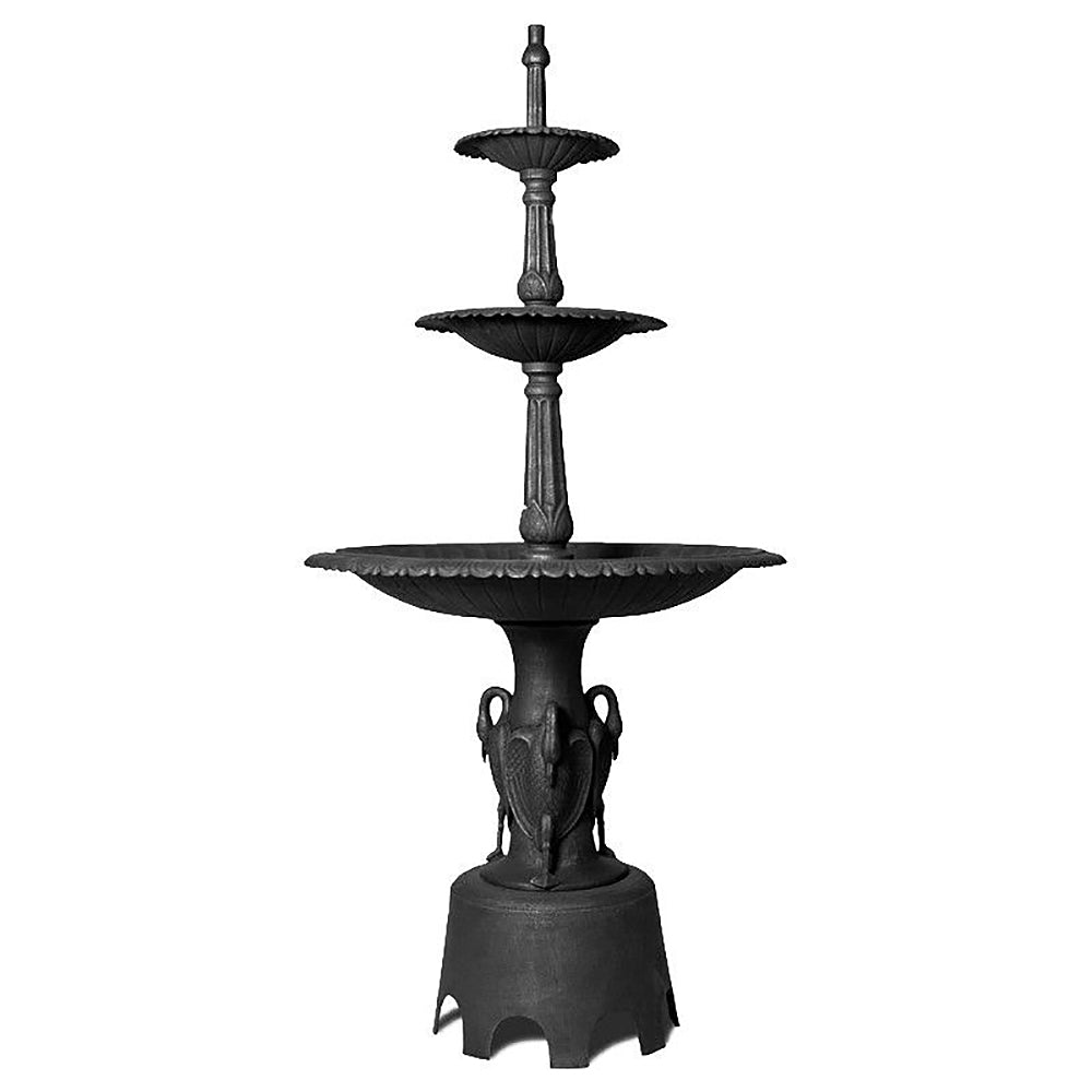 Zacaria 3 Tier Cast Iron Fountain