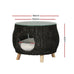 Eris Wicker Side/Coffee Table - Black or Natural Wicker