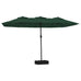 Azzat Double-Head Parasol - 449x245 cm. 8 Colours