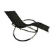 Eloisa Aluminium & Mesh Folding Rocking Lounger