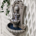 Oriana Outdoor Wall Hanging Water Feature - Fully Self Contained