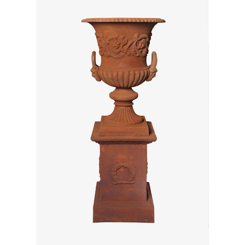Tiago Classic Urn and Base -110, 140cm and 194cm. 3 Colours