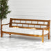Giulio Acacia Outdoor Daybed with Cushion