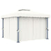 Riga Cream Curtained Gazebo - 3x3m and 4x3 m.