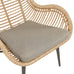 Esme Rattan & Aluminium Outdoor Occasional Chair