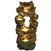 Aleixo Leaf Motic Self Contained Wall Fountain