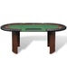 Impresario 10-Player Poker Table - Blue or Green